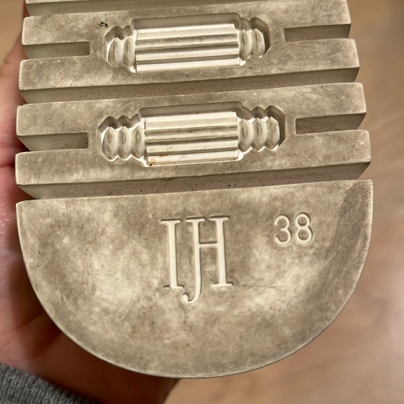 Ilse Jacobsen Womens Size 38 Perforated Tulip Loafer Comfort Shoes Slip On Grey - Picture 9 of 10